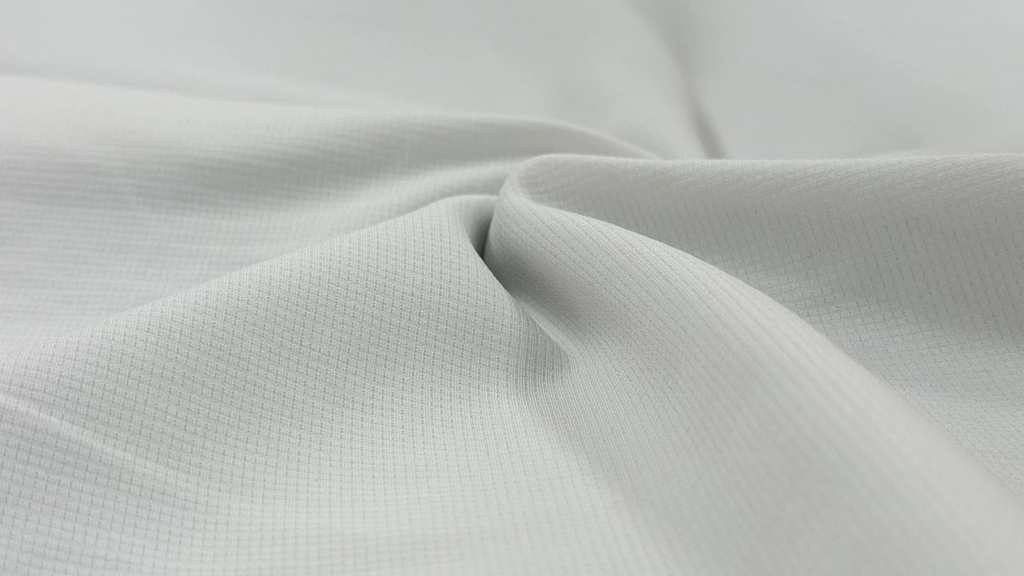 Stretch Double-Knit Eyelet Fabric fabric photograph