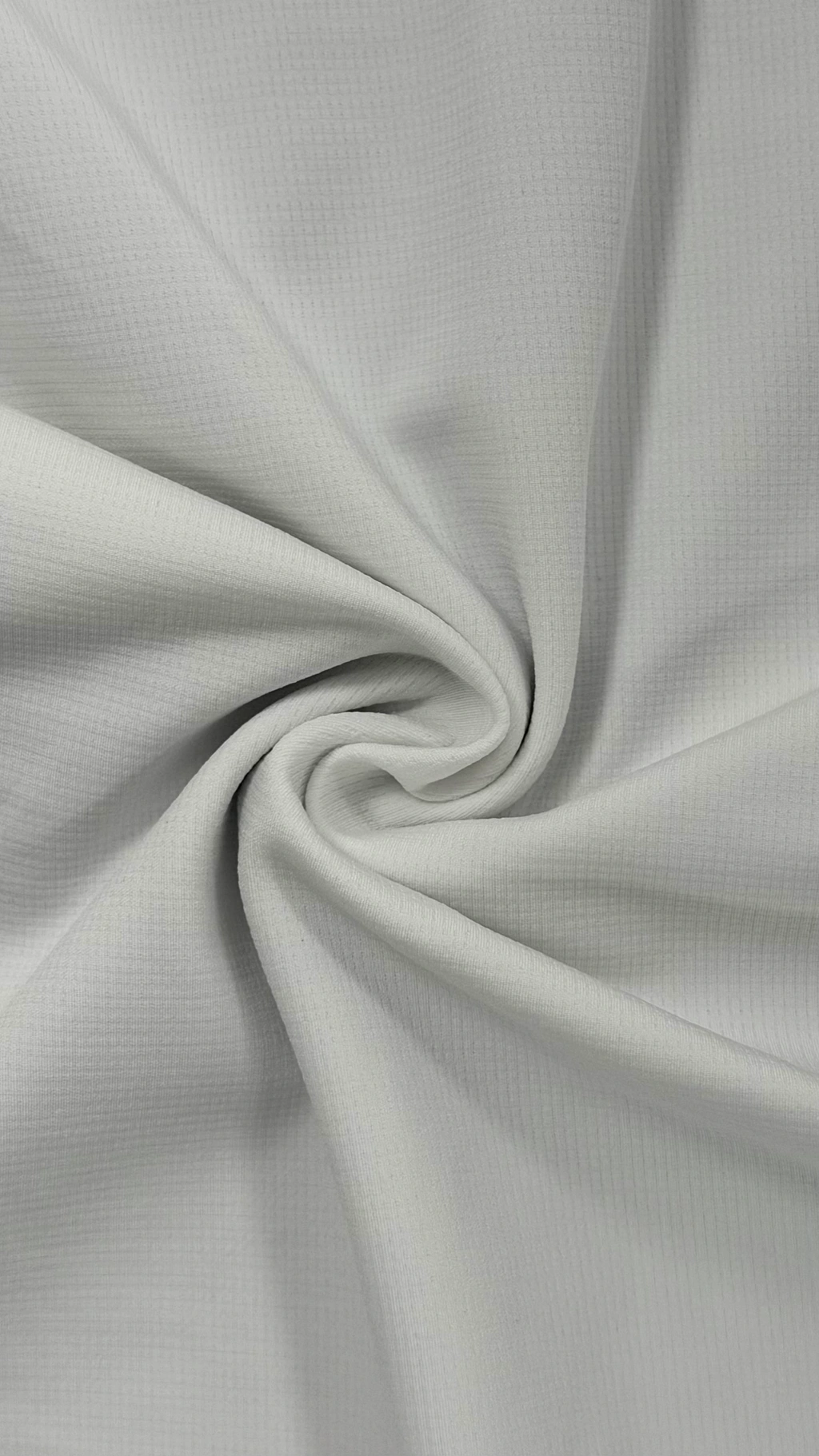 Stretch Double-Knit Eyelet Fabric fabric surface detail