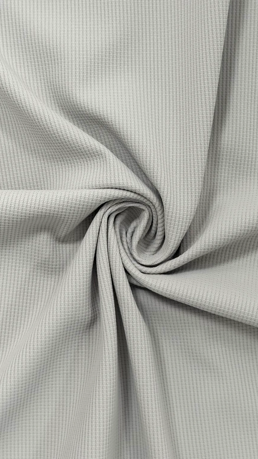 Matte Double-Knit Needle Mesh Fabric fabric surface detail