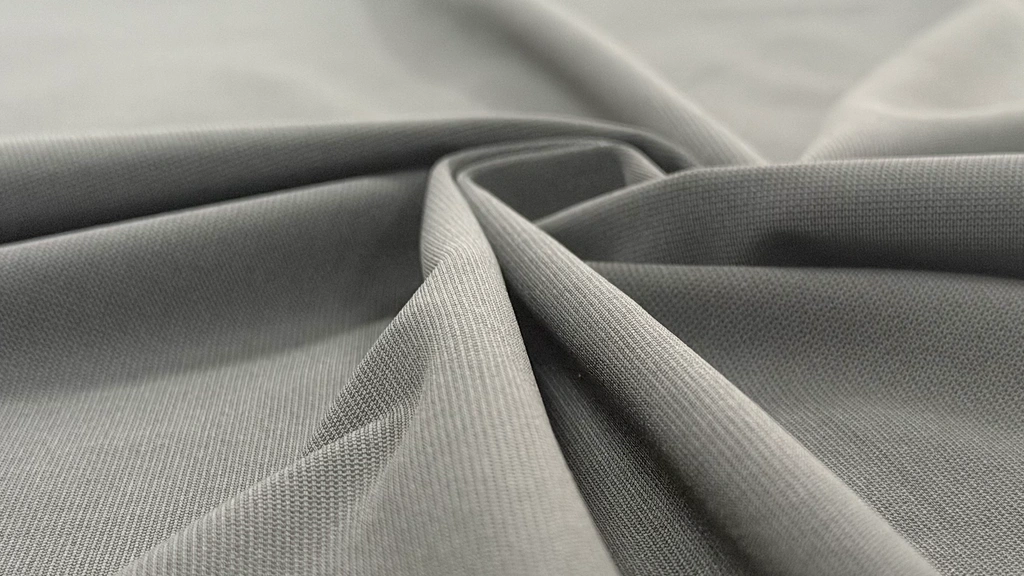 Moisture-Wicking Performance Knit Fabric fabric photograph