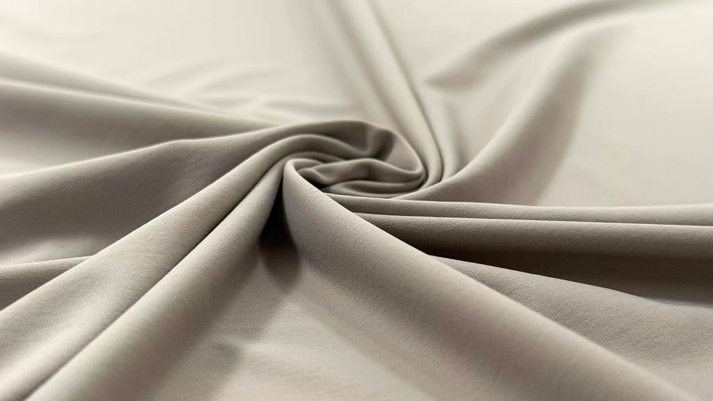 Nylon FDY Matte Stretch Knit Fabric fabric photograph