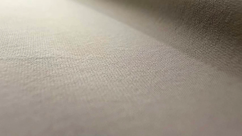 Nylon FDY Matte Stretch Knit Fabric macro knit texture